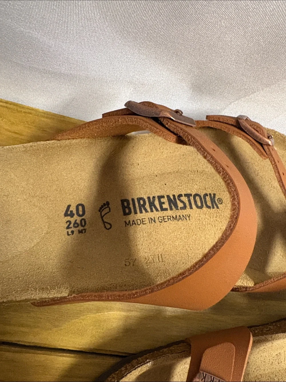 NEW Birkenstock Mayari Sandals Ginger Brown Size 40 Regular Width